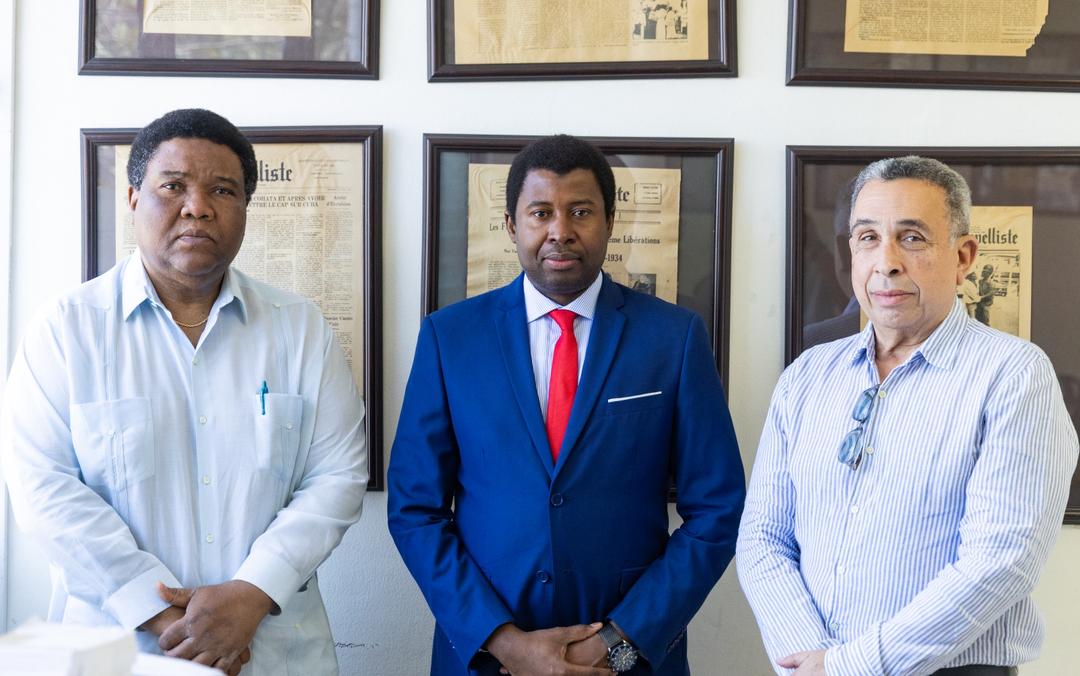 Visite du Recteur Dieuseul Prédélus au quotidien Le Nouvelliste